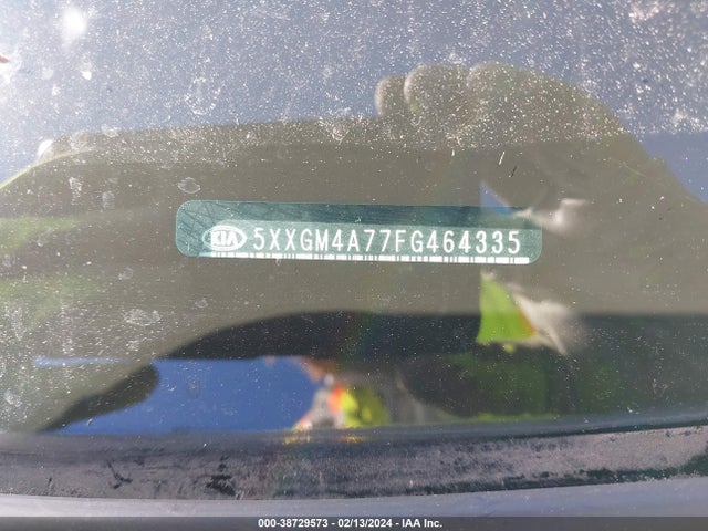 KIA Optima Lx 2015 5XXGM4A77FG464335 Image 9