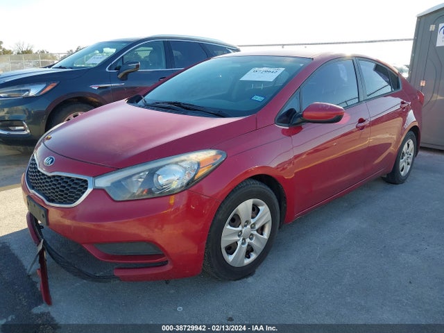 KIA FORTE LX 2016 KNAFK4A61G5562403 Image 2