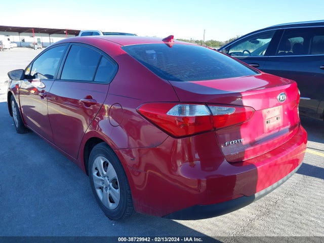 KIA FORTE LX 2016 KNAFK4A61G5562403 Image 3