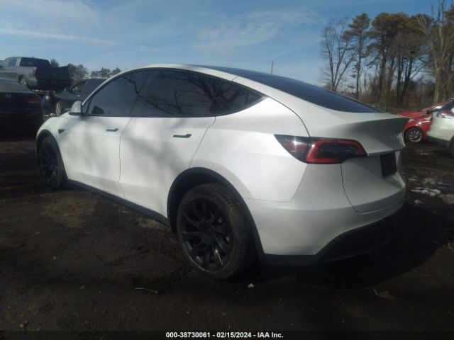 2021 TESLA MODEL Y 5YJYGDEE3MF250303 Photo 2