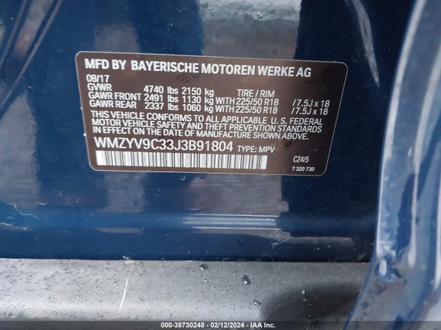 2018 MINI COUNTRYMAN WMZYV9C33J3B91804 Photo 8