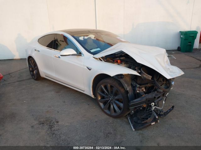 38730284 :رقم المزاد ، 5YJSA1E10HF204985 vin ، 2017 Tesla Model S 60/75 مزاد بيع