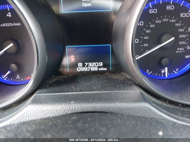2018 SUBARU OUTBACK 2.5I PREMIUM VIN: 4S4BSAHC4J3391740