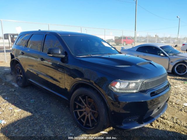 2018 Dodge Durango R/t Awd მანქანა იყიდება აუქციონზე, vin: 1C4SDJCT9JC101319, აუქციონის ნომერი: 38730570