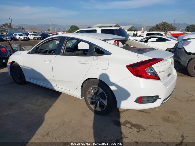 Honda Civic Lx 2019 2HGFC2F66KH539697 Image 3