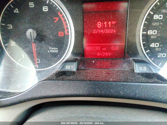 2011 AUDI A4 2.0T PREMIUM VIN: WAUBFAFL3BN047833