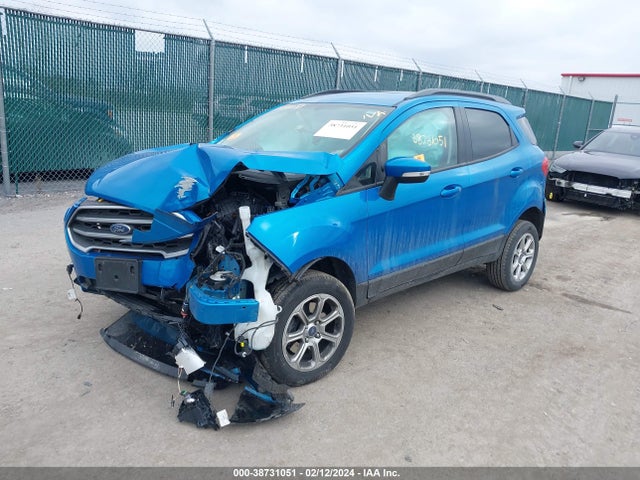 2019 FORD ECOSPORT SE VIN: MAJ6S3GL5KC253778