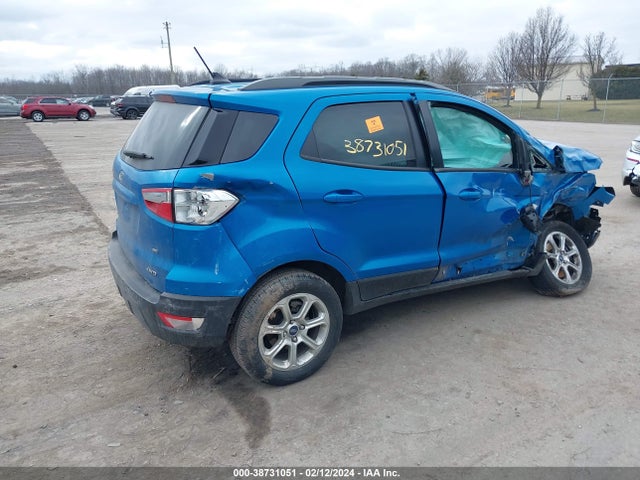 2019 FORD ECOSPORT SE VIN: MAJ6S3GL5KC253778