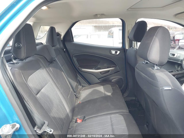 Ford Ecosport Se 2019 MAJ6S3GL5KC280639 Image 8