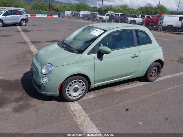 2012 FIAT 500 3C3CFFAR0CT344130 Photo 1