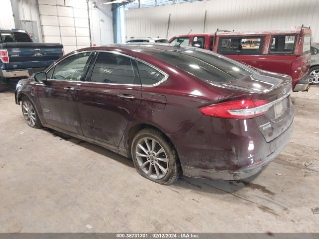 3FA6P0PU2HR201088 Ford Fusion Energi Se Luxury