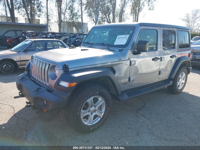 1C4HJXDN4KW689636 Jeep Wrangler Unlimited Sport S 4x4