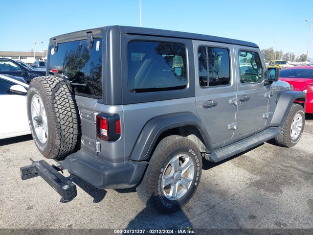 1C4HJXDN4KW689636 Jeep Wrangler Unlimited Sport S 4x4