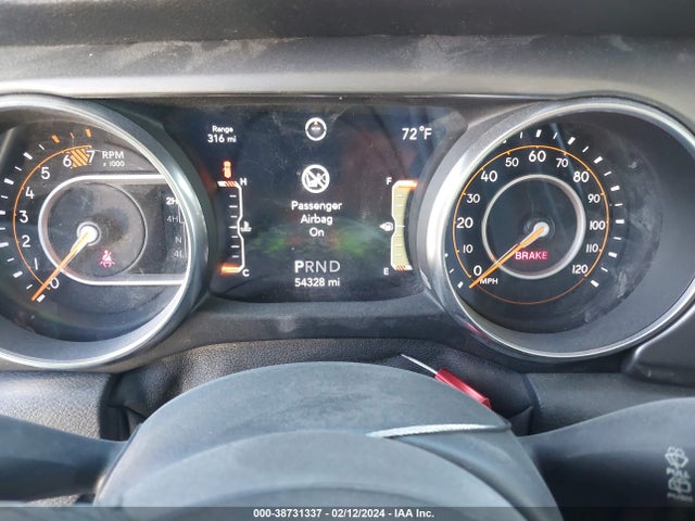 1C4HJXDN4KW689636 Jeep Wrangler Unlimited Sport S 4x4