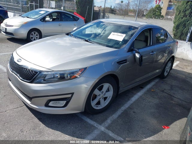 KIA Optima Lx 2014 KNAGM4A75E5523835 Image 2