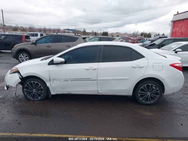 2016 TOYOTA COROLLA S PLUS VIN: 2T1BURHE6GC651330