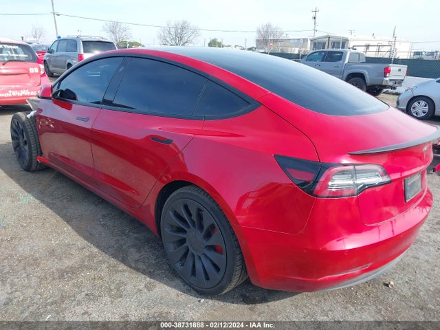 5YJ3E1EC3NF356040 Tesla Model 3 Performance Dual Motor All-wheel Drive