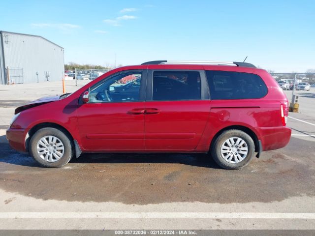 KNDMG4C79E6587221 KIA SEDONA LX