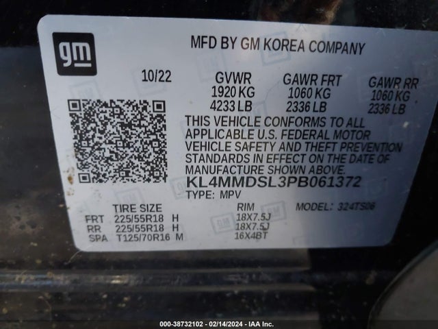 Buick Encore Gx Select Fwd 2023 KL4MMDSL3PB061372 Image 9