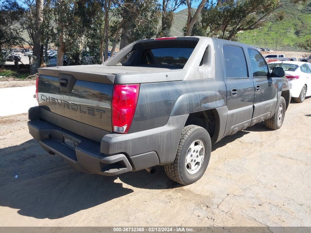 2003 CHEVROLET AVALANCHE 1500 VIN: 3GNEC13T83G162880