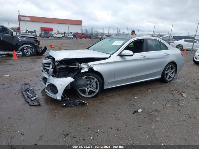 Mercedes-Benz C 300 2015 55SWF4KBXFU051433 Image 2
