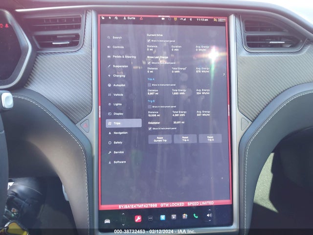 Tesla Model S Performance Dual Motor All-wheel Drive 2021 5YJSA1E47MF427898 Image 18
