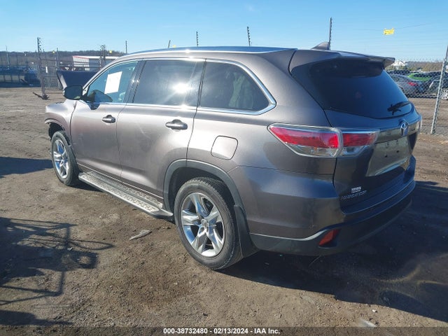 5TDYKRFH4ES013210 Toyota Highlander Limited V6