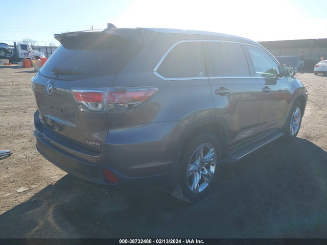 5TDYKRFH4ES013210 Toyota Highlander Limited V6
