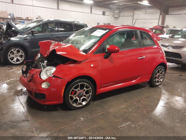 2012 FIAT 500 3C3CFFBR2CT311788 Photo 1