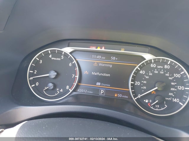 2022 NISSAN ALTIMA SR FWD VIN: 1N4BL4CV7NN394532