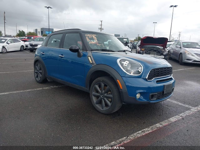 2012 MINI COOPER S COUNTRYMAN WMWZC3C5XCWL86738 Photo 0