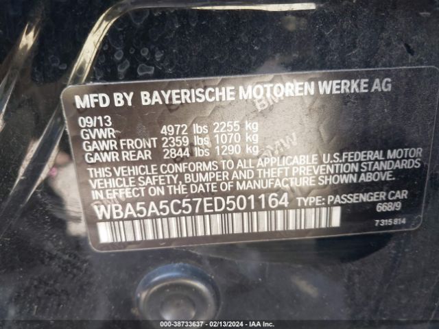 WBA5A5C57ED501164 BMW 528I