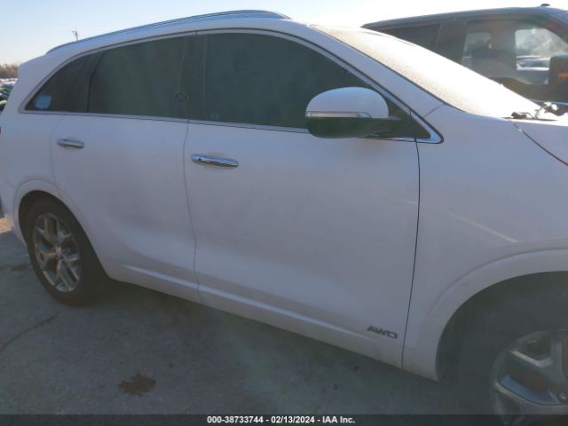 5XYPKDA56GG015603 KIA Sorento 3.3l Sx
