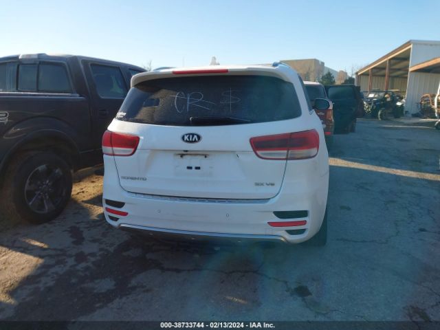 5XYPKDA56GG015603 KIA Sorento 3.3l Sx