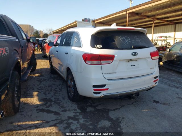 5XYPKDA56GG015603 KIA Sorento 3.3l Sx