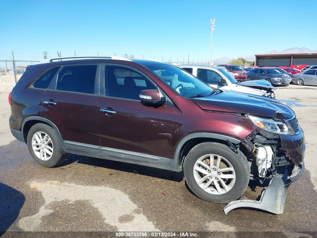 KIA SORENTO LX 2014 5XYKT4A62EG443861 Image 14