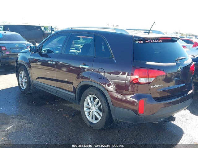 KIA SORENTO LX 2014 5XYKT4A62EG443861 Image 3