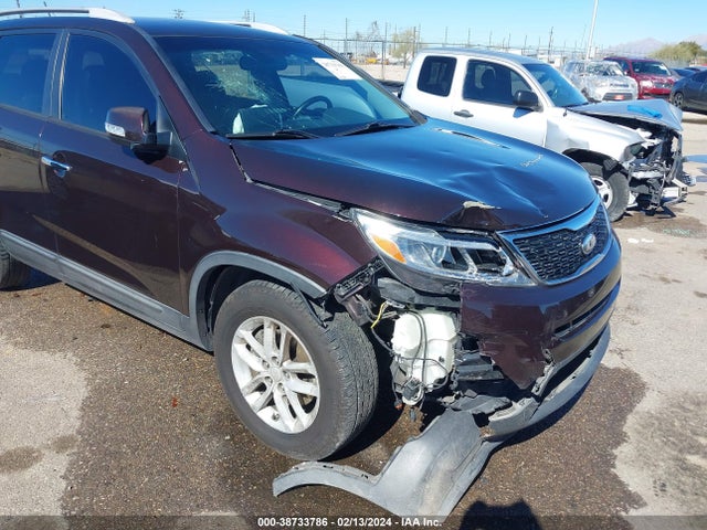 KIA SORENTO LX 2014 5XYKT4A62EG443861 Image 6