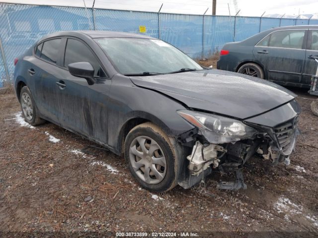 2015 Mazda Mazda3 I Sport მანქანა იყიდება აუქციონზე, vin: 3MZBM1U72FM134232, აუქციონის ნომერი: 38733899