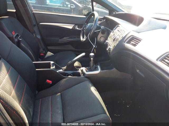2013 HONDA CIVIC SI VIN: 2HGFB6E5XDH701594