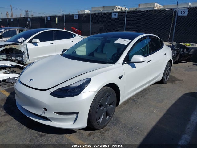 Tesla Model 3 Long Range Dual Motor All-wheel Drive 2022 5YJ3E1EB2NF268331 Image 2