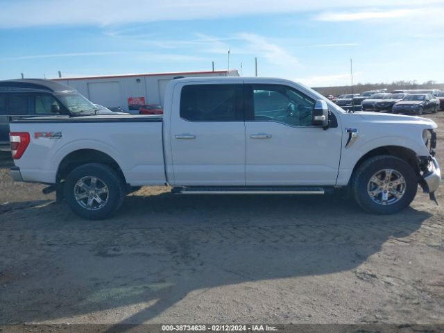 Ford F-150 Lariat 2022 1FTFW1E88NKD28730 Image 13
