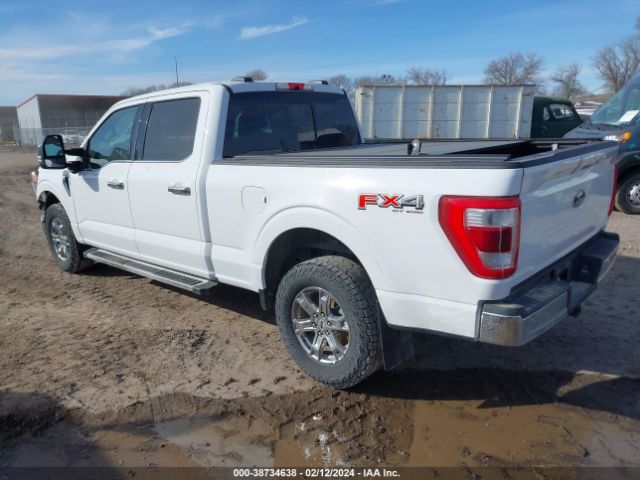Ford F-150 Lariat 2022 1FTFW1E88NKD28730 Image 3