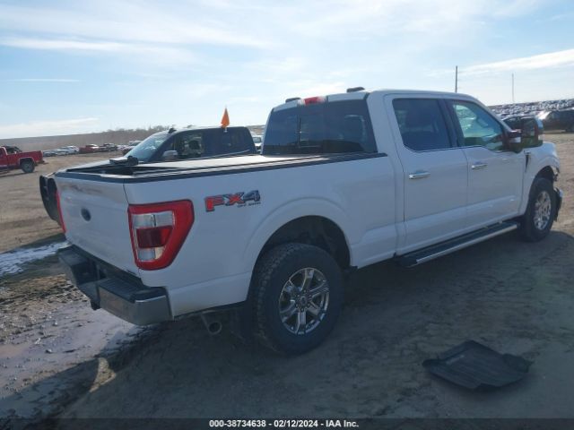 Ford F-150 Lariat 2022 1FTFW1E88NKD28730 Image 4