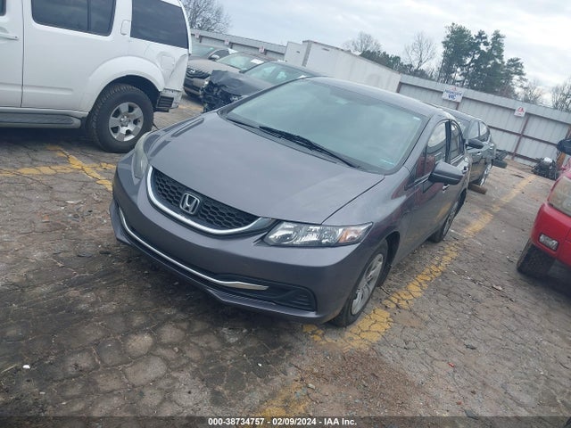 Honda Civic Lx 2015 19XFB2F56FE076096 Image 2