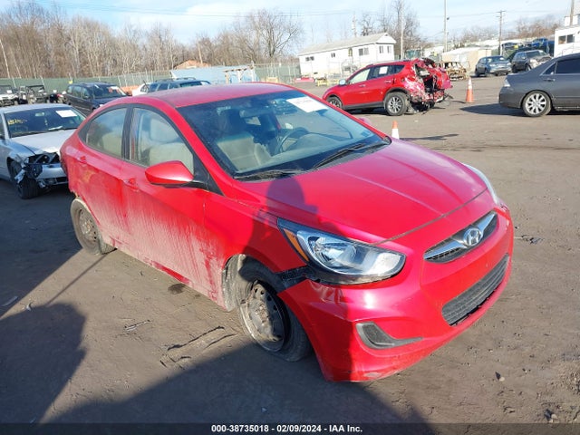 2013 HYUNDAI ACCENT GLS VIN: KMHCT4AE9DU308915