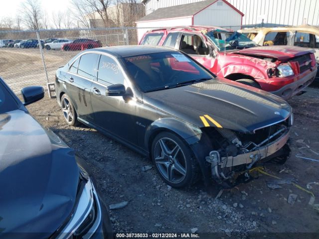 2011 MERCEDES-BENZ C 63 AMG WDDGF7HB5BF538937