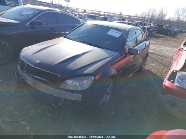 2011 MERCEDES-BENZ C 63 AMG WDDGF7HB5BF538937 Photo 1