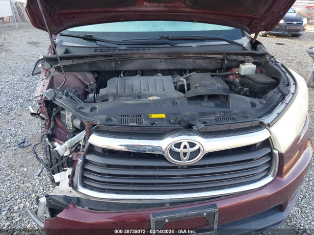 Toyota Highlander Le V6 2015 5TDBKRFH4FS107224 Image 10