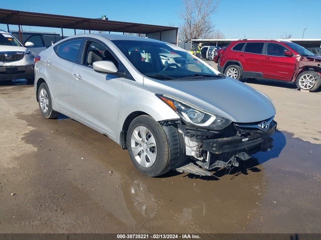 Hyundai ELANTRA SE 2016 5NPDH4AE6GH670211 Image 1